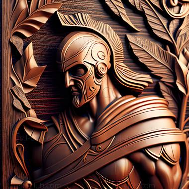 3D модель Игра Святой герой Спарты (STL)